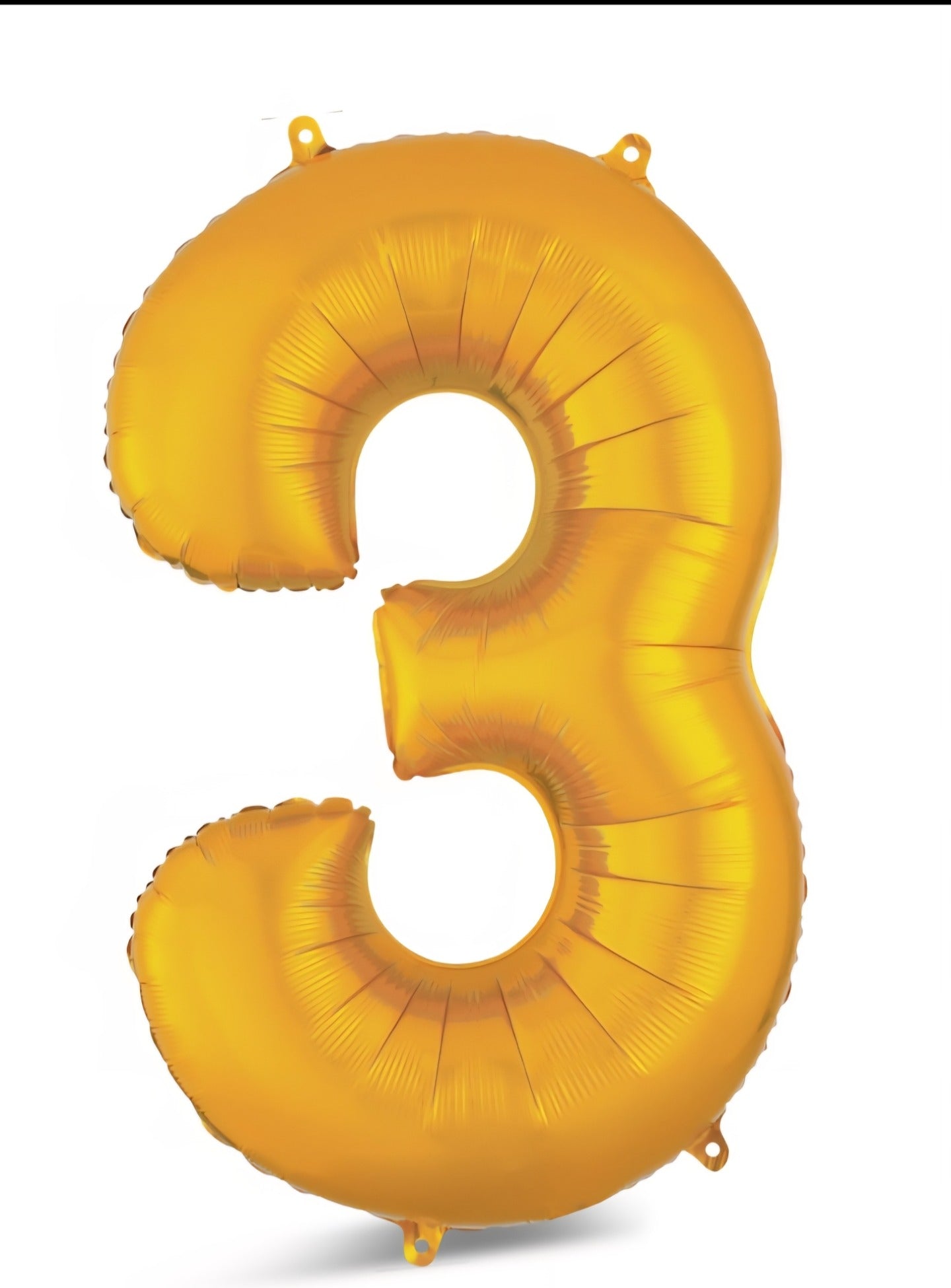 34" Gold Number Balloons – Premium Foil Party Décor