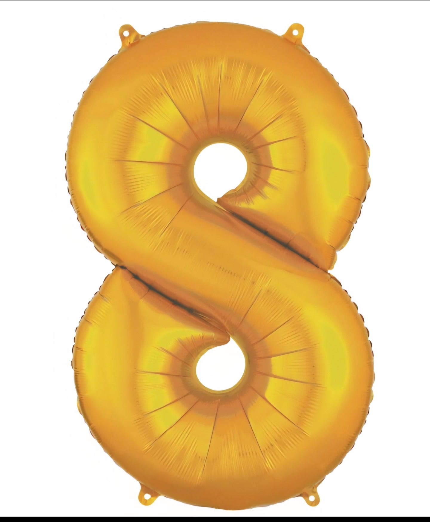 34" Gold Number Balloons – Premium Foil Party Décor