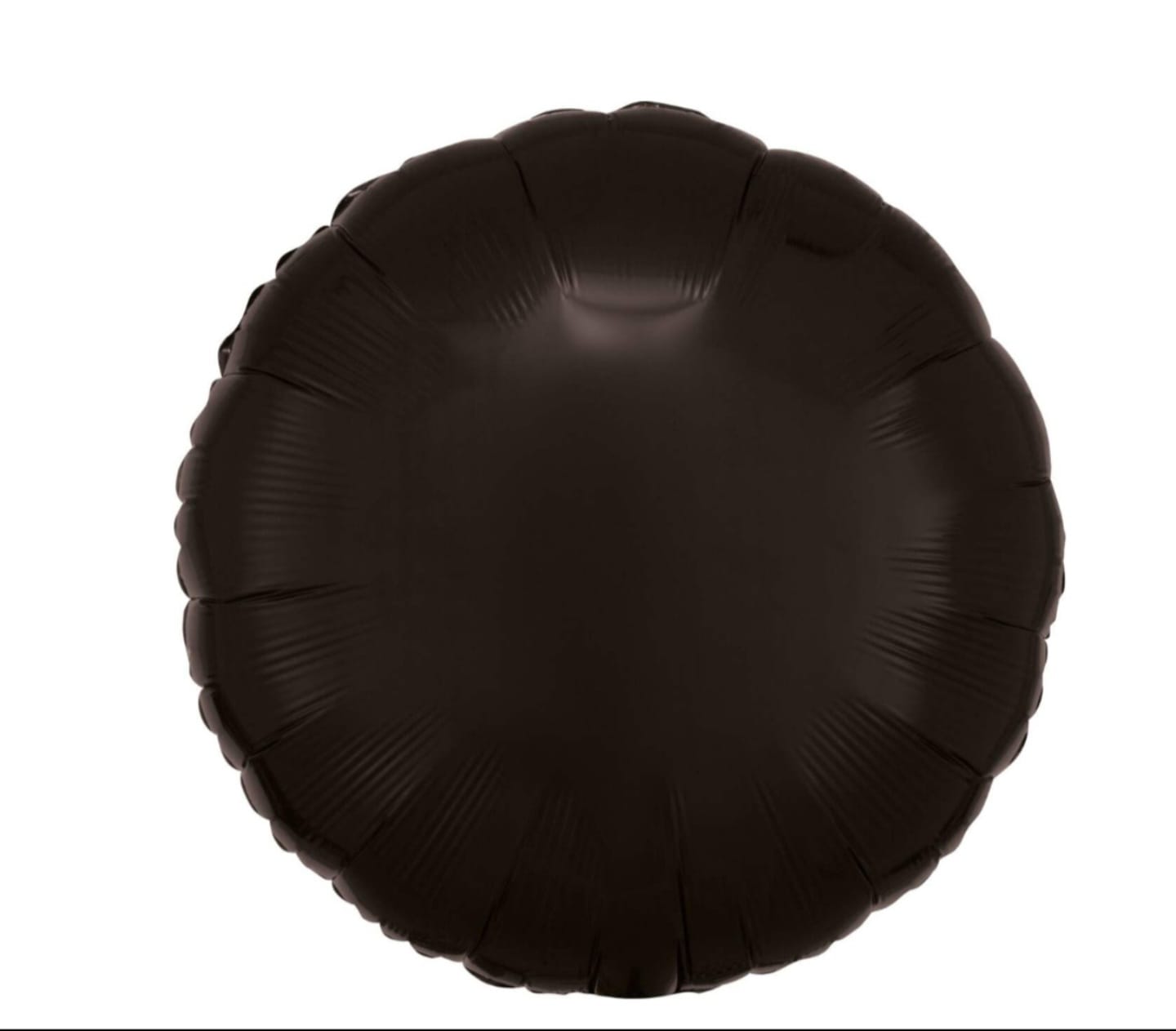 Black round balloon 