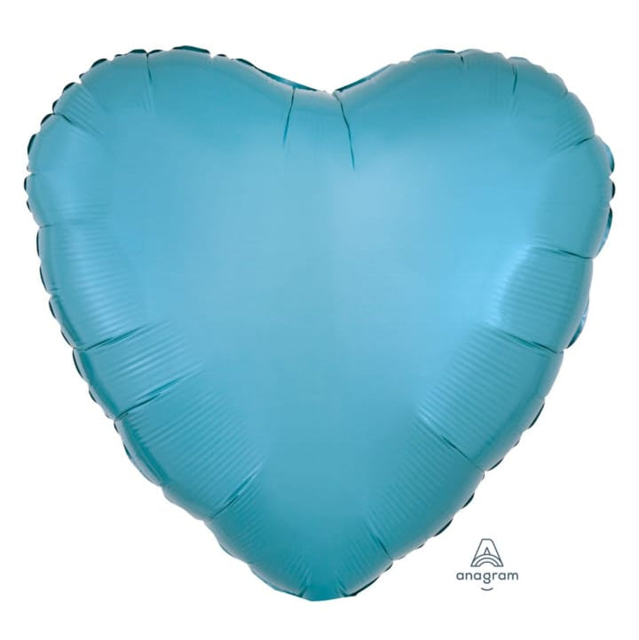 Blue heart-shaped balloon 