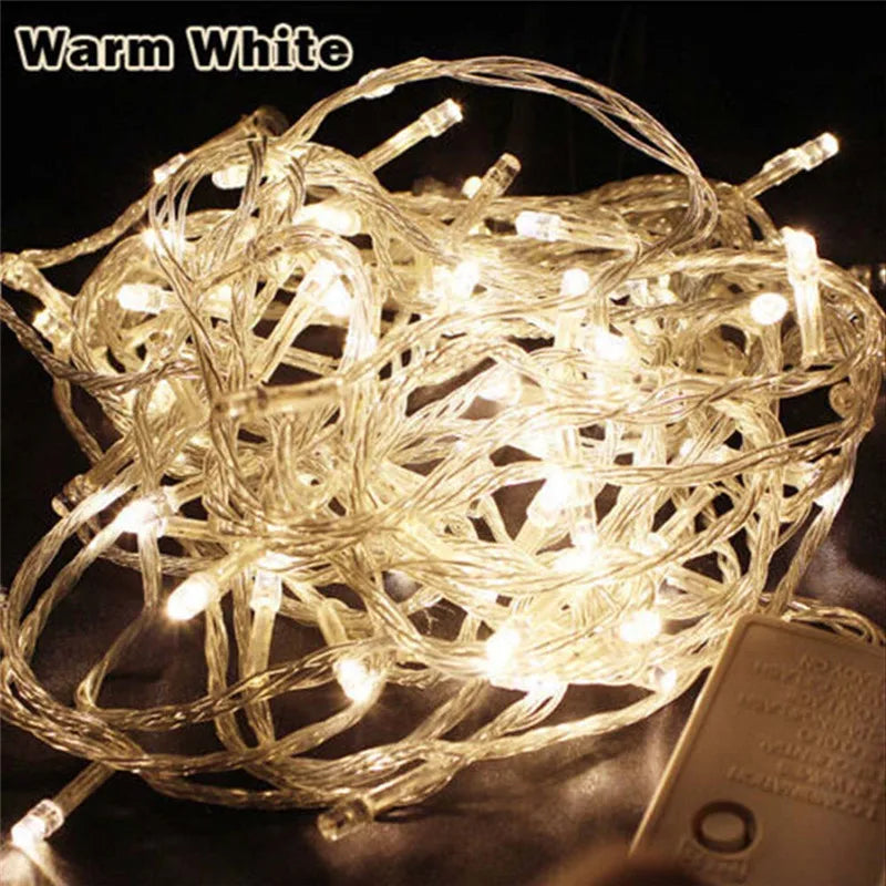 LED Fairy String Lights – Waterproof Indoor & Outdoor Party Décor