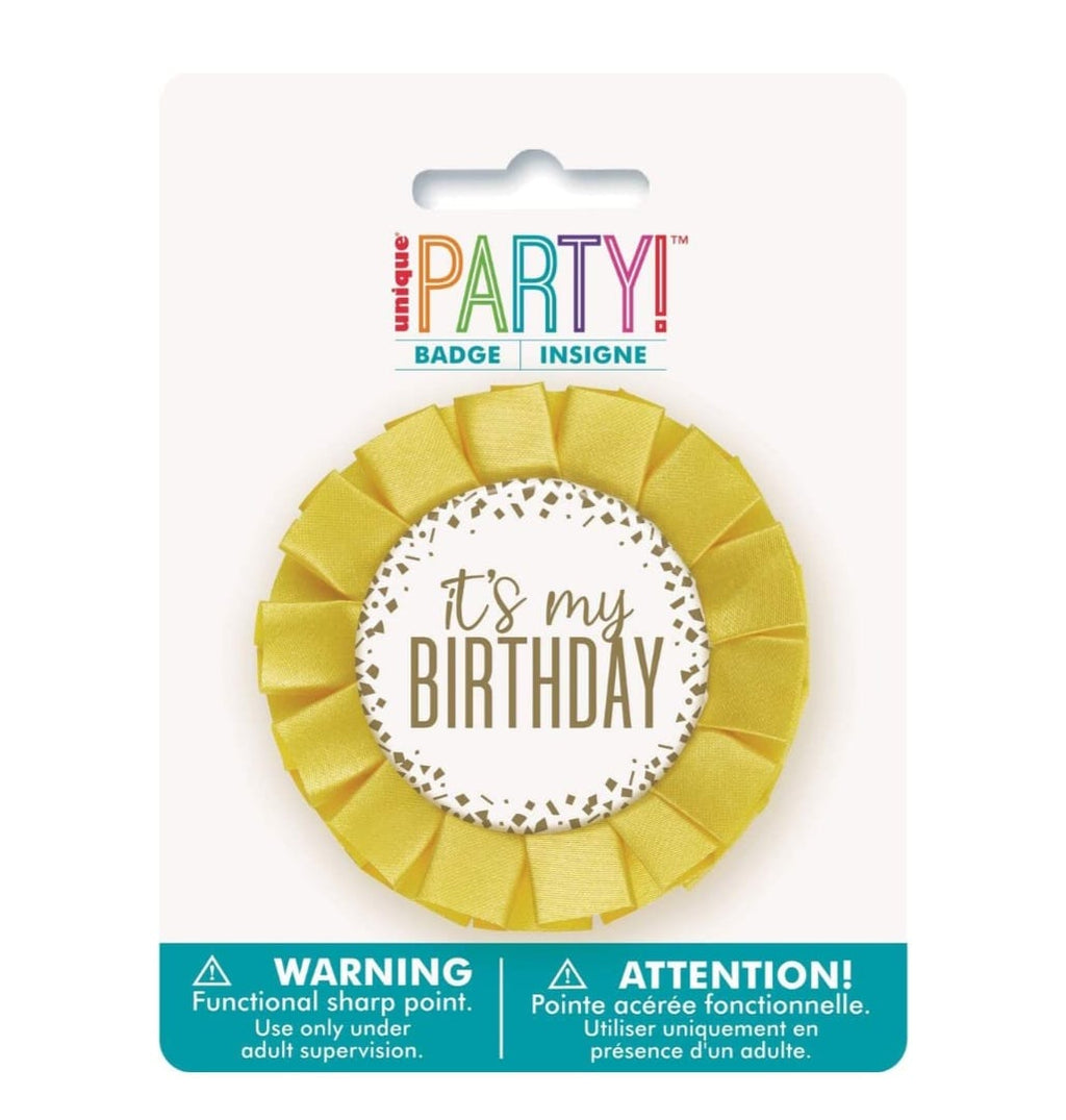  'It's my Birthday' badge 