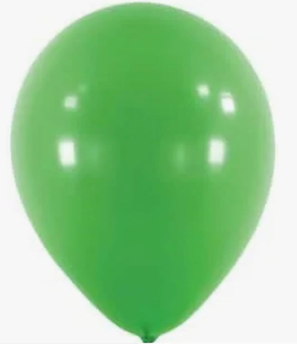 Green balloon 