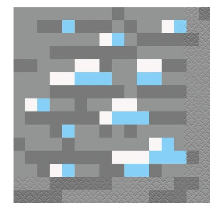 Minecraft Beverage Napkins 16-pk