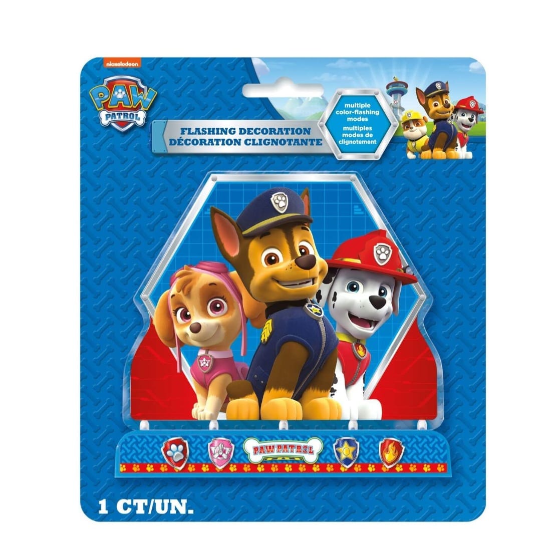 Paw Patrol flashing Cake Topper