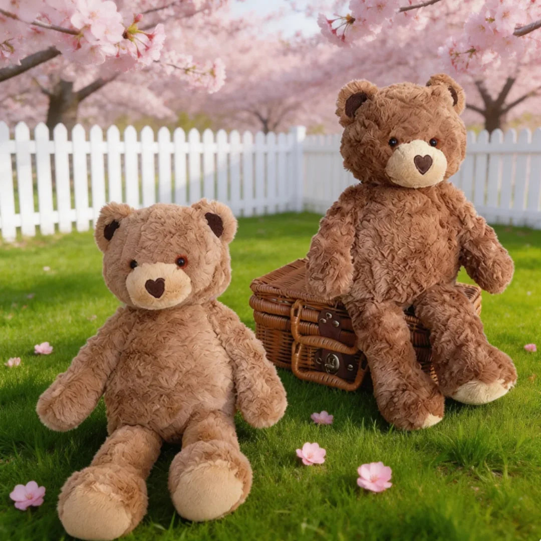 Heart-Shaped Teddy Bear Plush Toy — 38cm