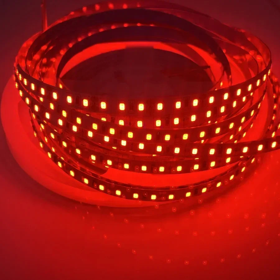 Red LED strip light 