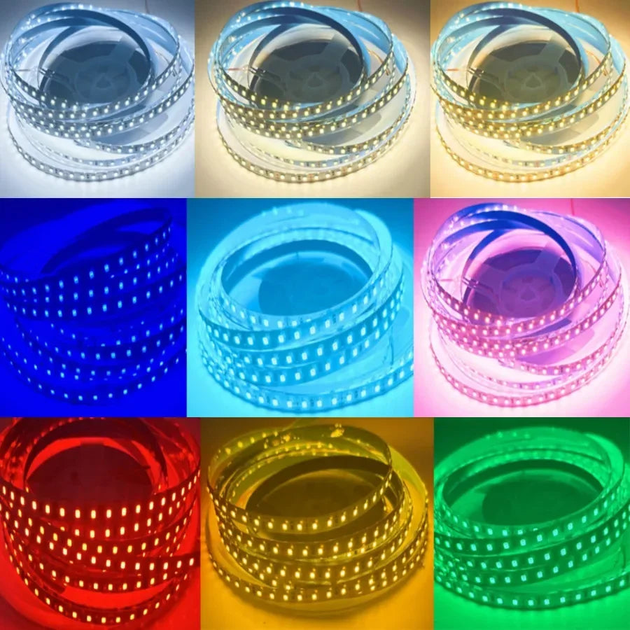 SMD2835 LED Strip Light – 120 LEDs/m | DC12V & DC24V | 9 Colors