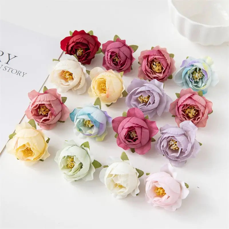 Silk Peony Flower Heads | Bulk Artificial Flowers for Weddings, Wreaths & Home Décor