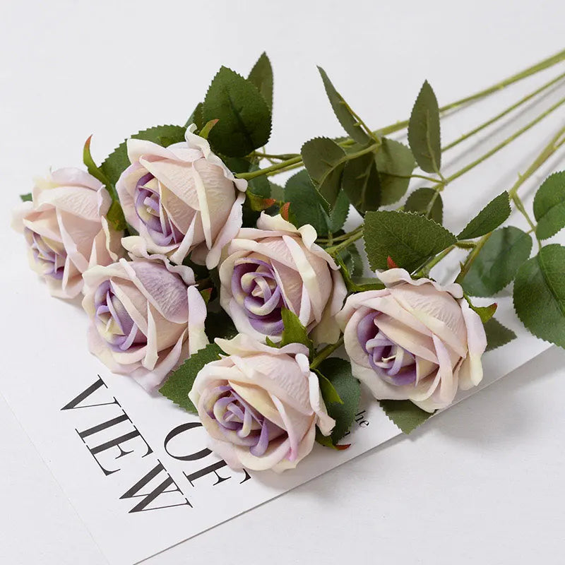 Silk Artificial Roses — Realistic Faux Rose Flowers for Weddings & Décor