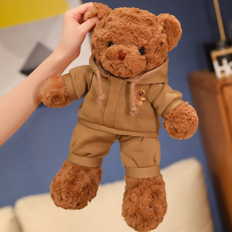 Cartoon Bear Plush Toy – Stuffed Animal Doll | 38cm & 50cm | Birthday & Party Gift for Kids