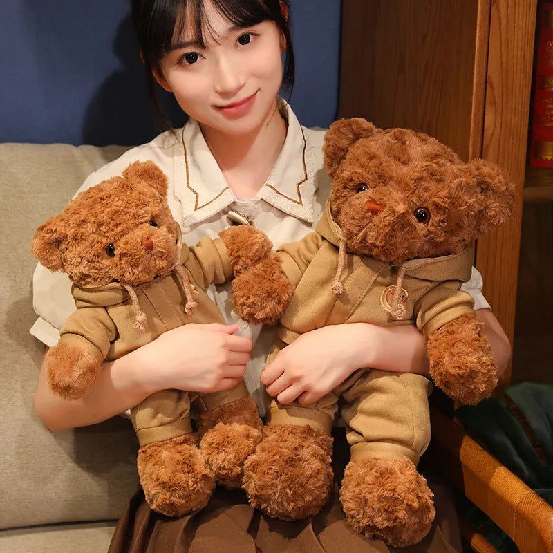 Cartoon Bear Plush Toy – Stuffed Animal Doll | 38cm & 50cm | Birthday & Party Gift for Kids