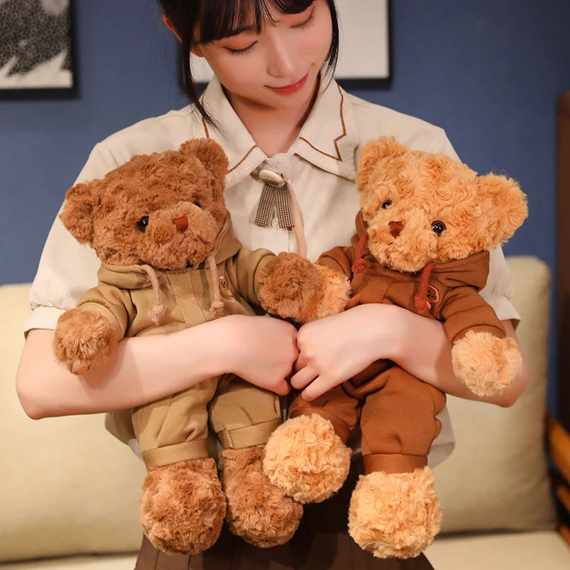Cartoon Bear Plush Toy – Stuffed Animal Doll | 38cm & 50cm | Birthday & Party Gift for Kids