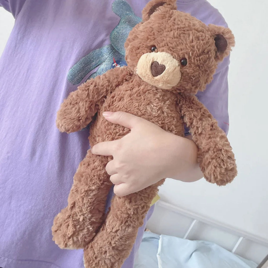 Heart-Shaped Teddy Bear Plush Toy — 38cm