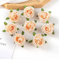 Mini Silk Rose Heads | 4cm Bulk Artificial Flowers for Weddings, Wreaths & DIY Crafts