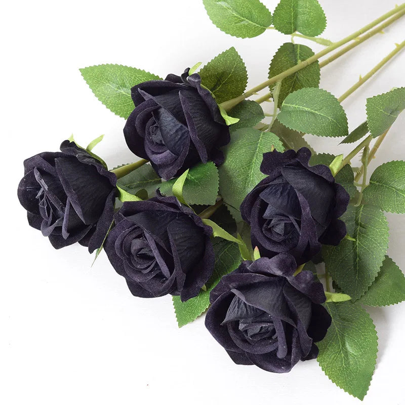 Silk Artificial Roses — Realistic Faux Rose Flowers for Weddings & Décor