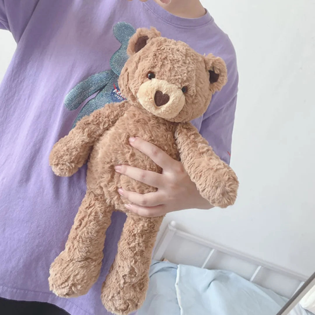 Heart-Shaped Teddy Bear Plush Toy — 38cm