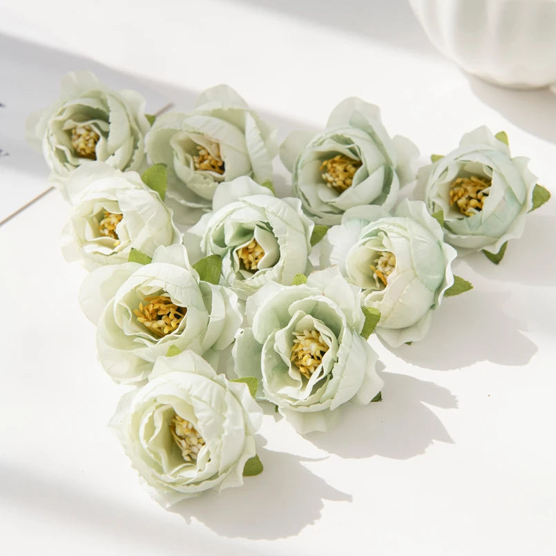 Silk Peony Flower Heads | Bulk Artificial Flowers for Weddings, Wreaths & Home Décor