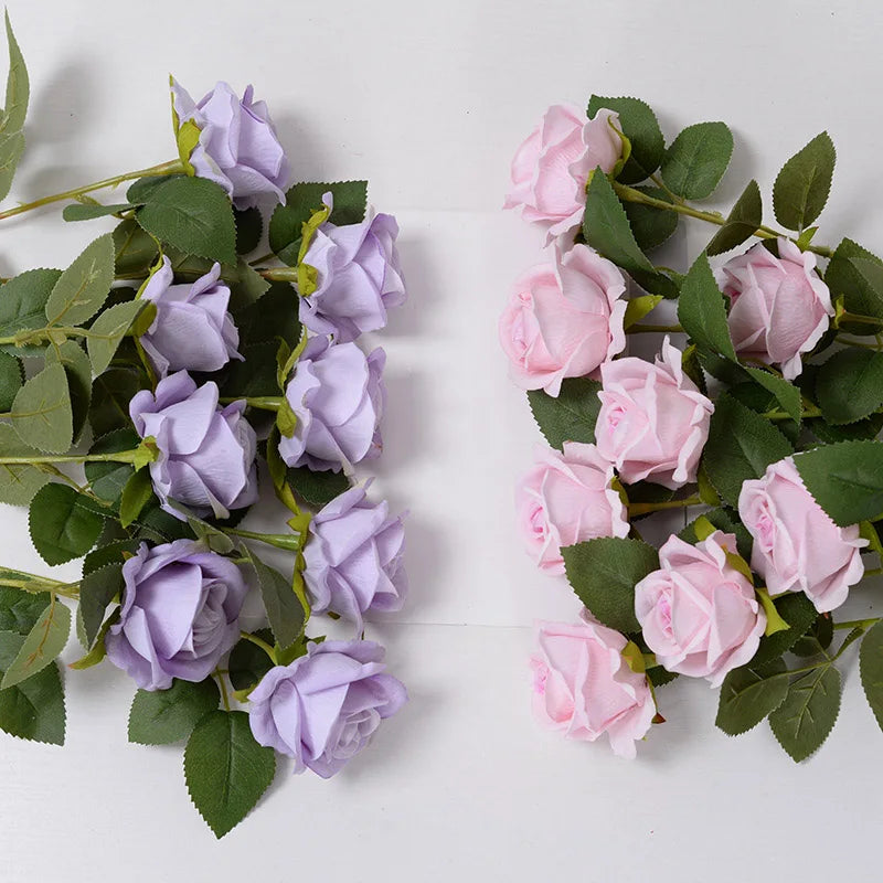Silk Artificial Roses — Realistic Faux Rose Flowers for Weddings & Décor