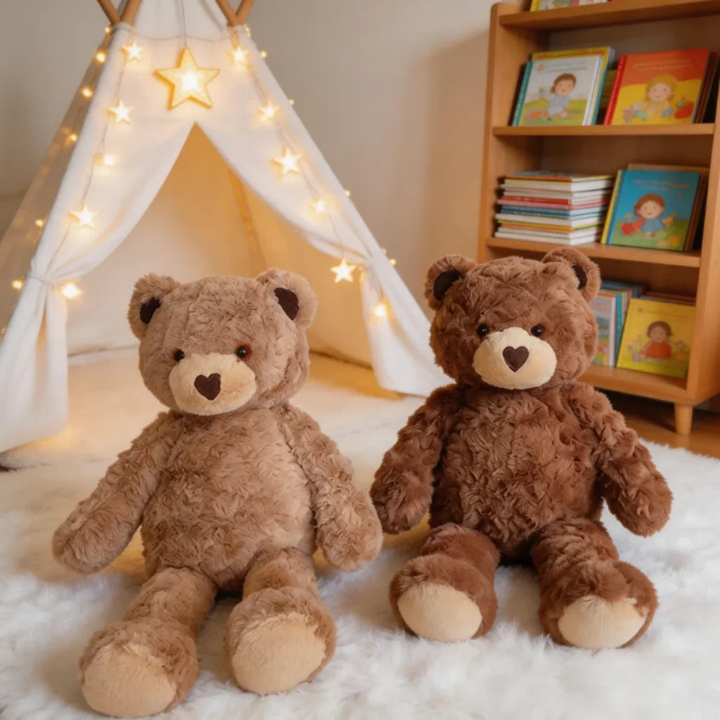 Heart-Shaped Teddy Bear Plush Toy — 38cm