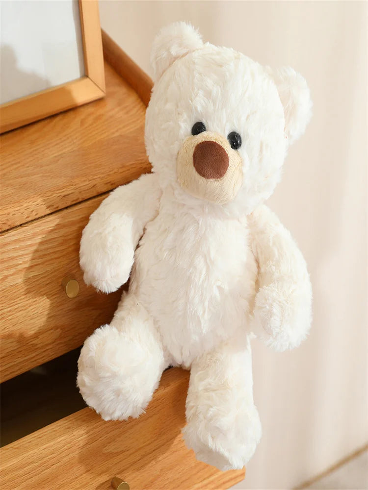 Teddy Bear Plush Doll – Cute Stuffed Animal Toy | 28cm | 3 Colours | Gift for Couples & Kids