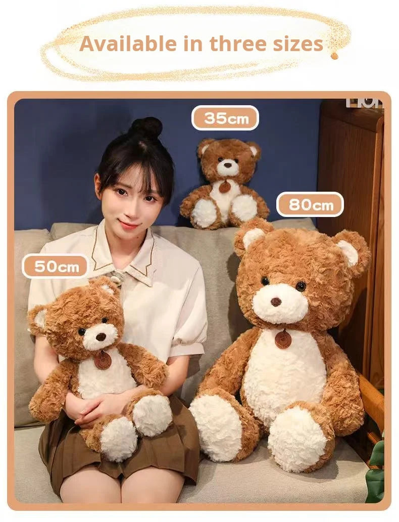 Handmade Teddy Bear Plush Toy — 35cm, 50cm & 80cm