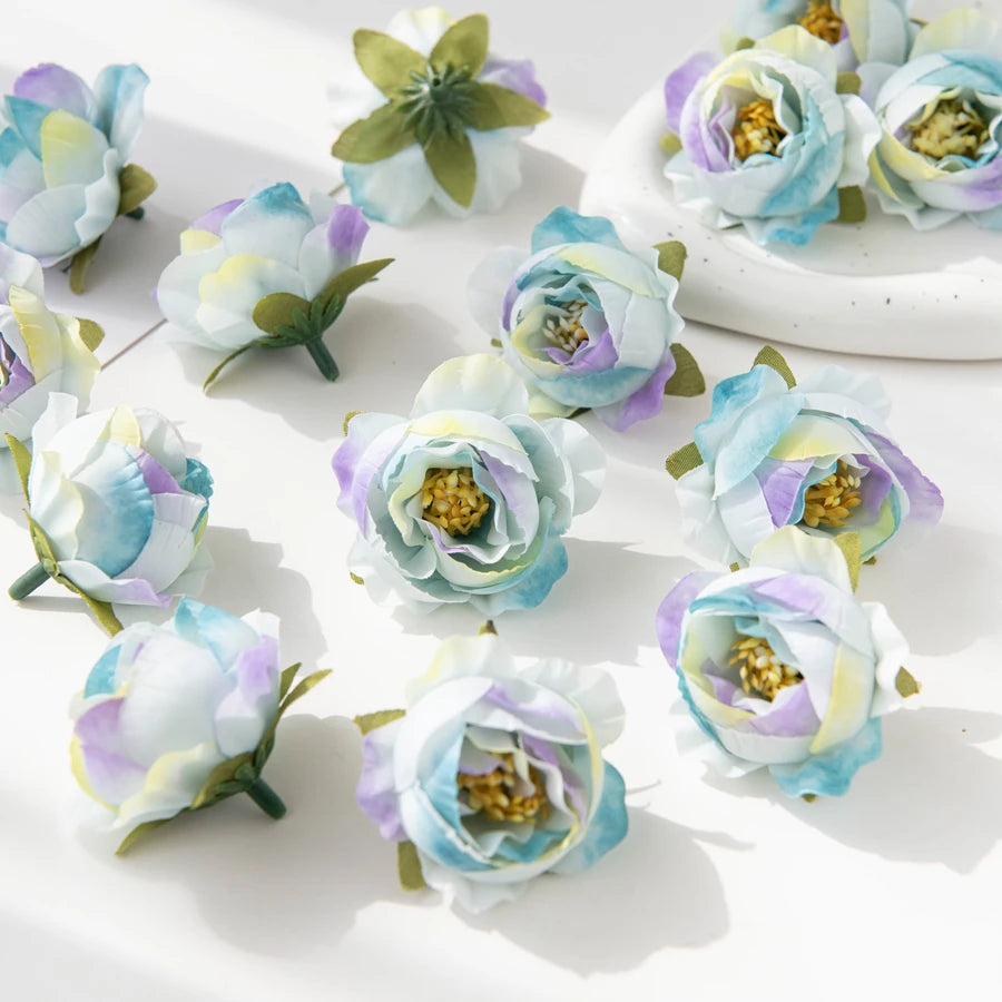 Silk Peony Flower Heads | Bulk Artificial Flowers for Weddings, Wreaths & Home Décor
