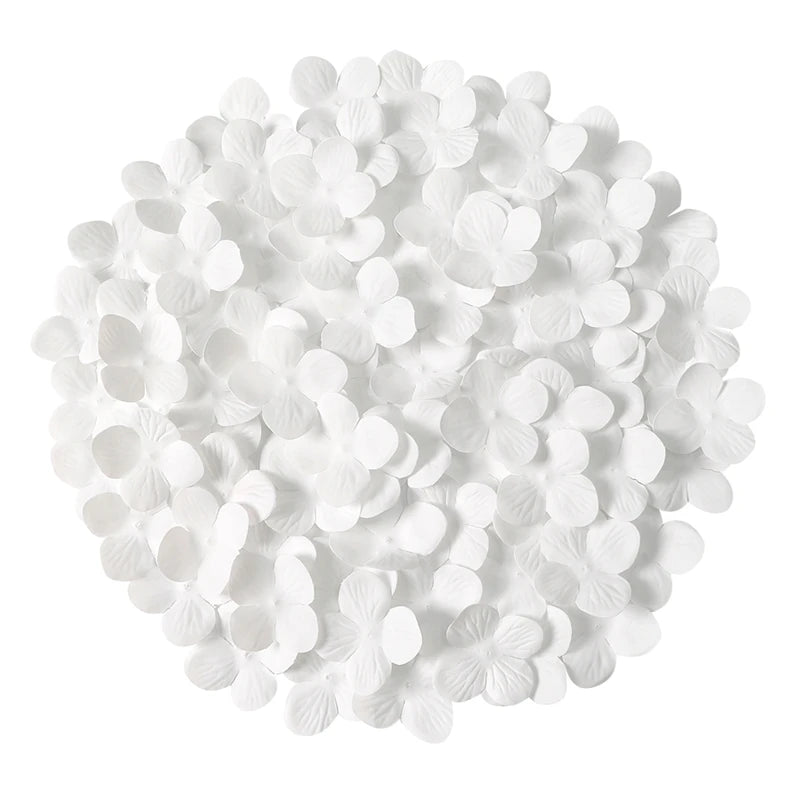 Silk Artificial Hydrangea Petals – 50, 100 or 200 Pcs | 11 Colours | Wedding & Party Decor