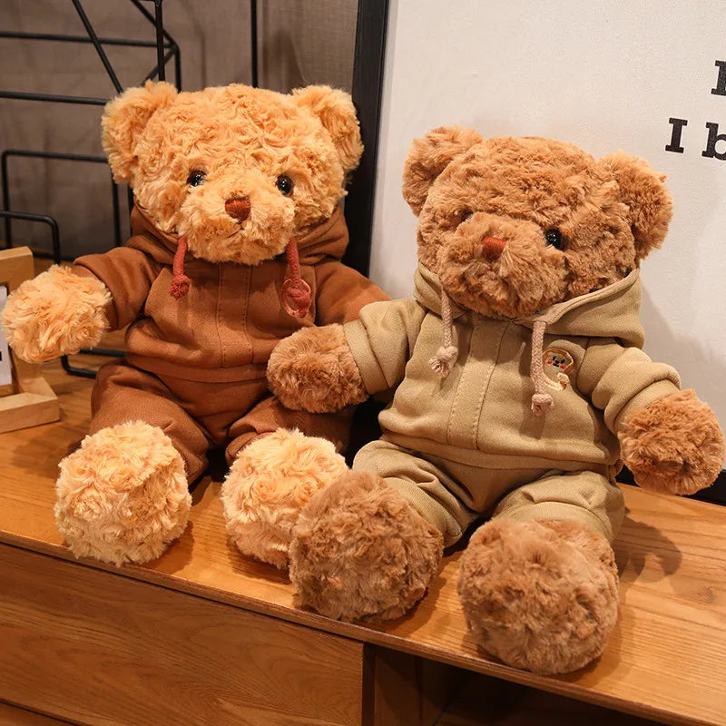 Cartoon Bear Plush Toy – Stuffed Animal Doll | 38cm & 50cm | Birthday & Party Gift for Kids