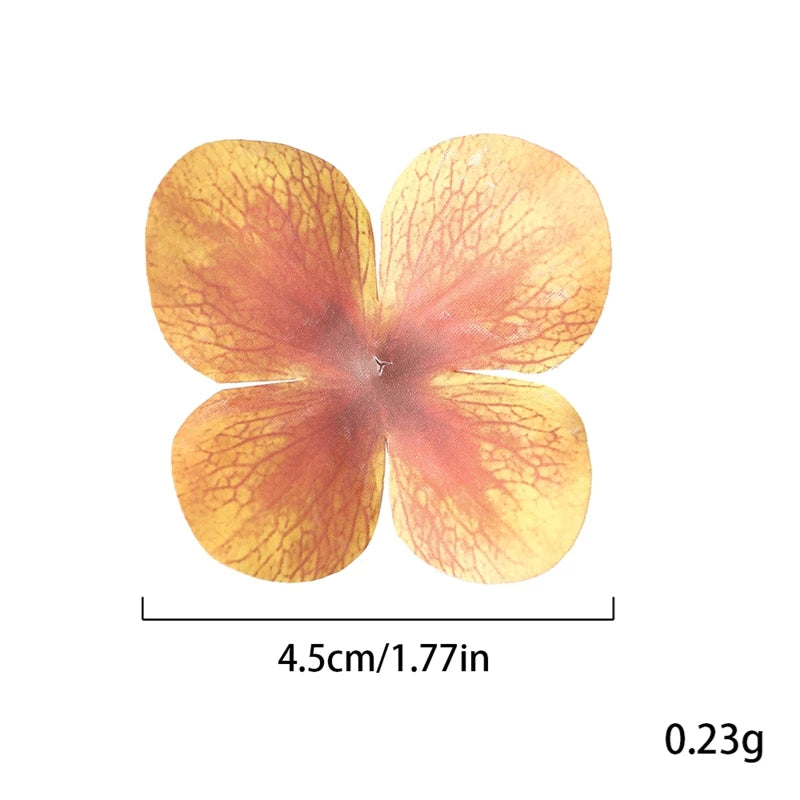 Silk Artificial Hydrangea Petals – 50, 100 or 200 Pcs | 11 Colours | Wedding & Party Decor