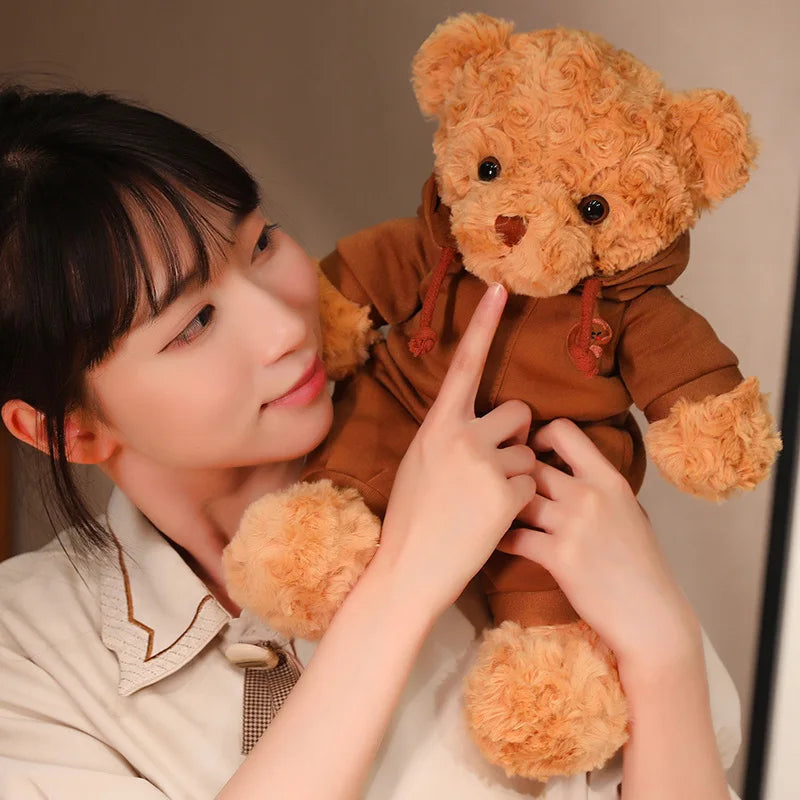Cartoon Bear Plush Toy – Stuffed Animal Doll | 38cm & 50cm | Birthday & Party Gift for Kids