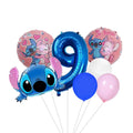Lilo & Stitch Foil Balloon – Number & Character Aluminium Balloon