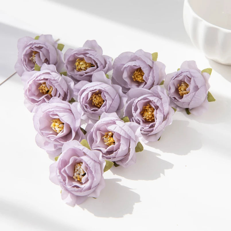 Silk Peony Flower Heads | Bulk Artificial Flowers for Weddings, Wreaths & Home Décor
