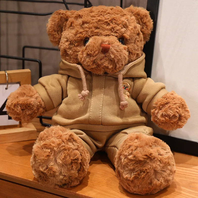 Cartoon Bear Plush Toy – Stuffed Animal Doll | 38cm & 50cm | Birthday & Party Gift for Kids