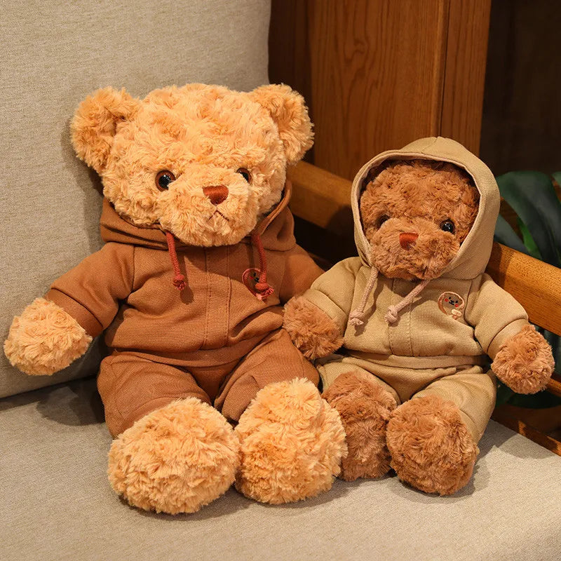 Cartoon Bear Plush Toy – Stuffed Animal Doll | 38cm & 50cm | Birthday & Party Gift for Kids