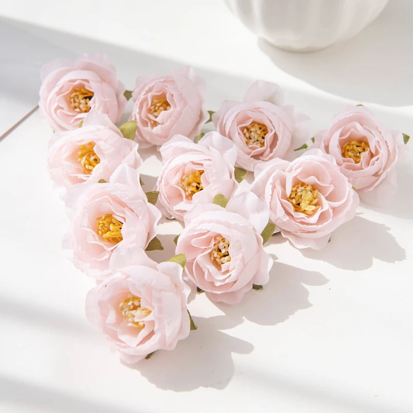 Silk Peony Flower Heads | Bulk Artificial Flowers for Weddings, Wreaths & Home Décor