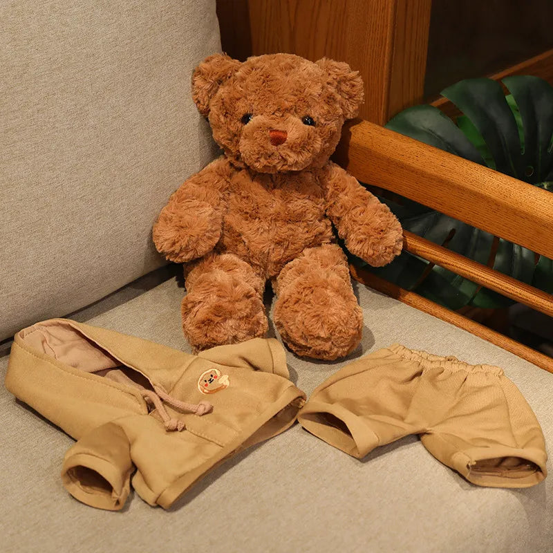 Cartoon Bear Plush Toy – Stuffed Animal Doll | 38cm & 50cm | Birthday & Party Gift for Kids