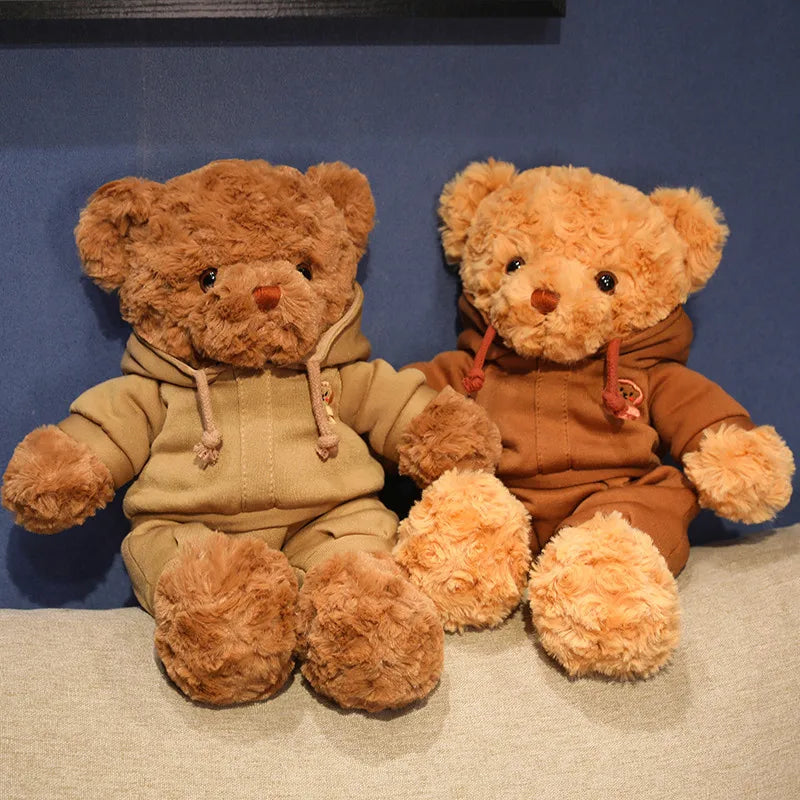 Cartoon Bear Plush Toy – Stuffed Animal Doll | 38cm & 50cm | Birthday & Party Gift for Kids