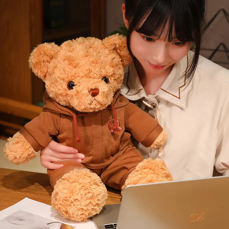 Cartoon Bear Plush Toy – Stuffed Animal Doll | 38cm & 50cm | Birthday & Party Gift for Kids