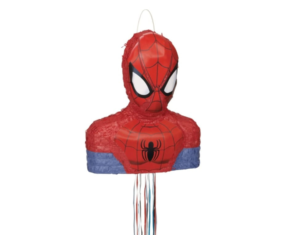 Spider man hanging pinata