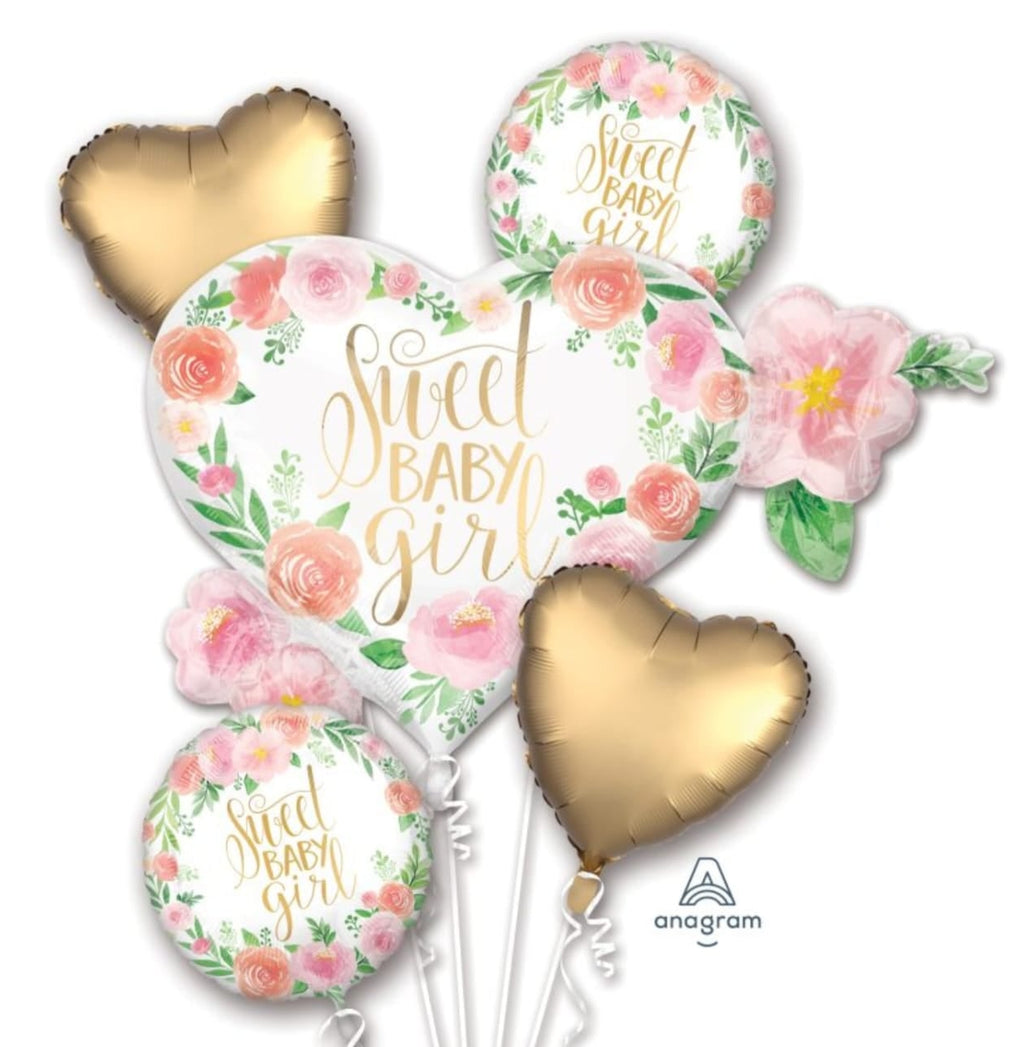 Balloon Bouquet Sweet Baby Girl