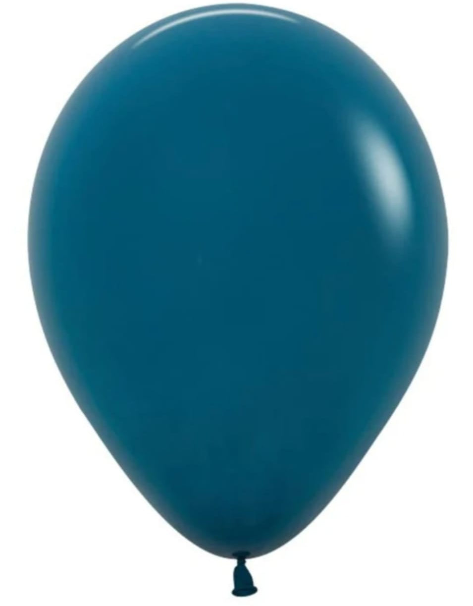 Single teal balloon 