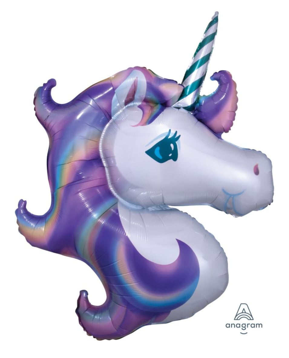 Super Shape Pastel Unicorn Balloon 