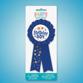 Birthday Boy Badge with Background