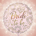 Bride To Be Balloon with background