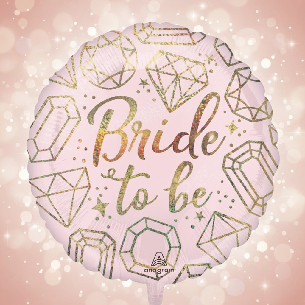 Bride To Be Balloon with background