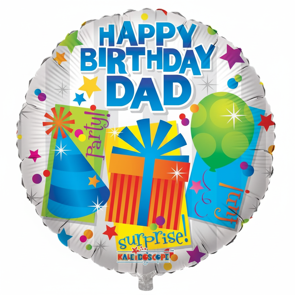 Professional Happy Birthday Dad Balloon