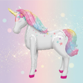 Unicorn Air Walker with Background
