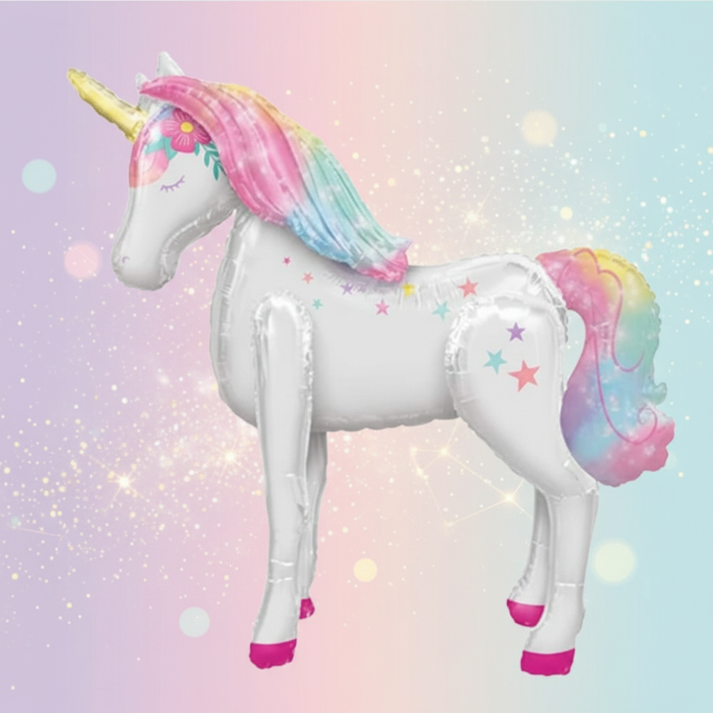 Unicorn Air Walker with Background